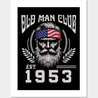 Old Man Club EST 1953 Posters and Art